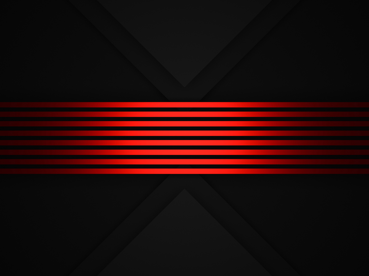 Abstract Red Stripped and Black Background
